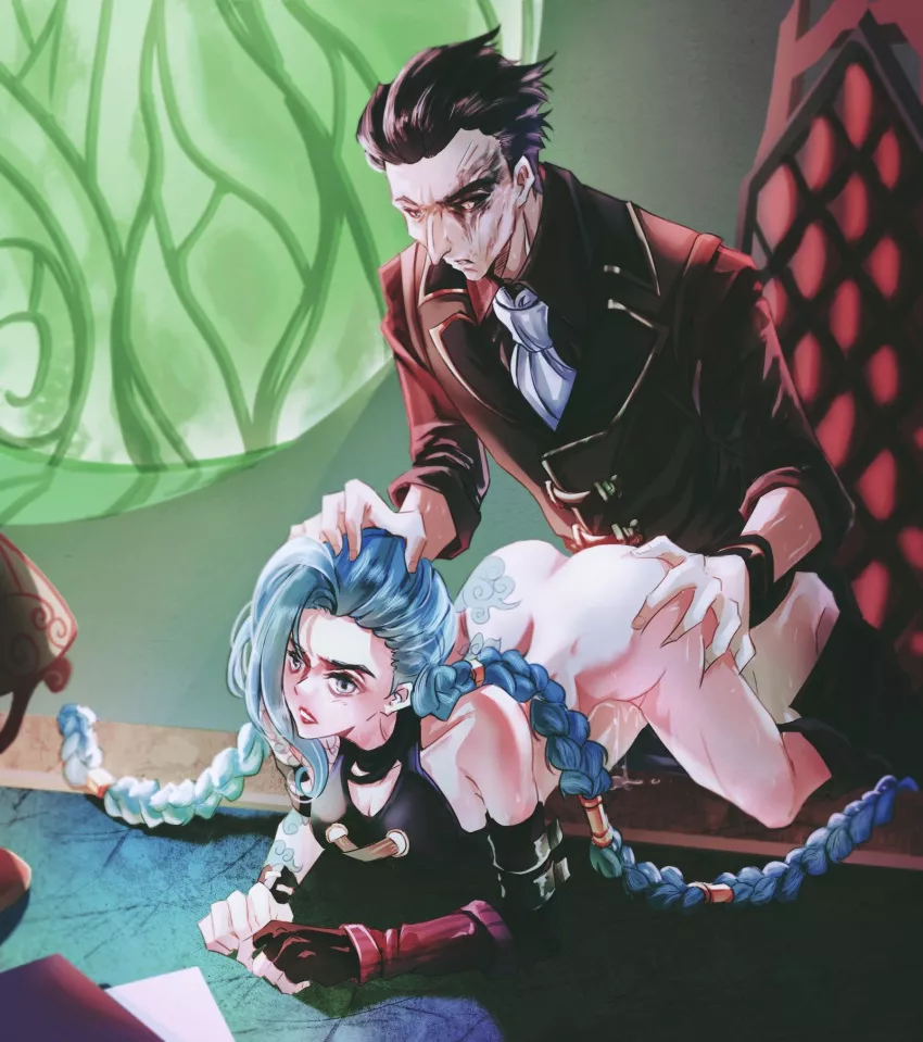 Jinx x Silco (tagme)