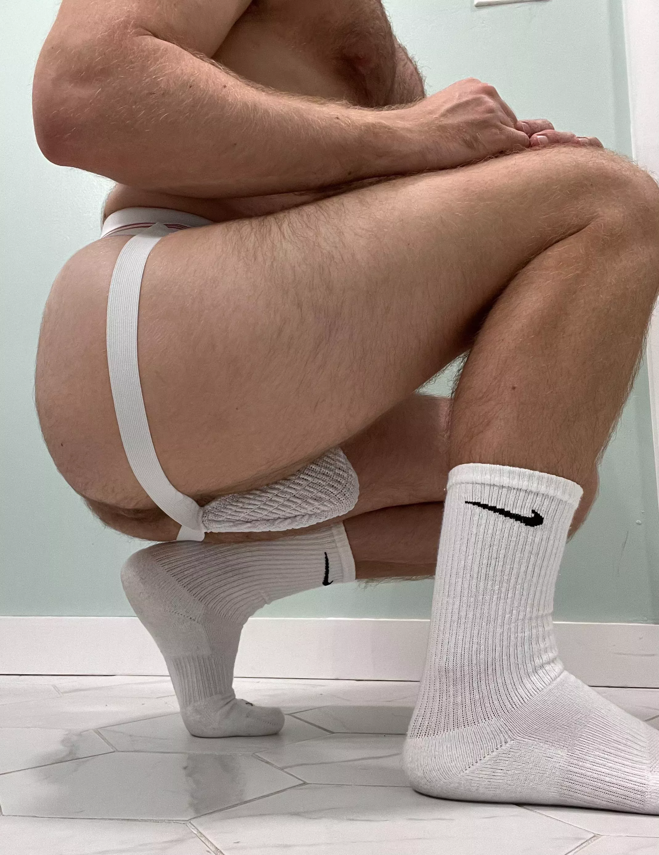 Jockstrapped for the gym 💪🏼