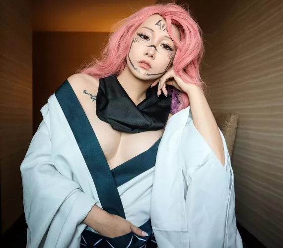 JuJutsu Kaisen Sukuna Ryoume Cosplay by@miisopunny