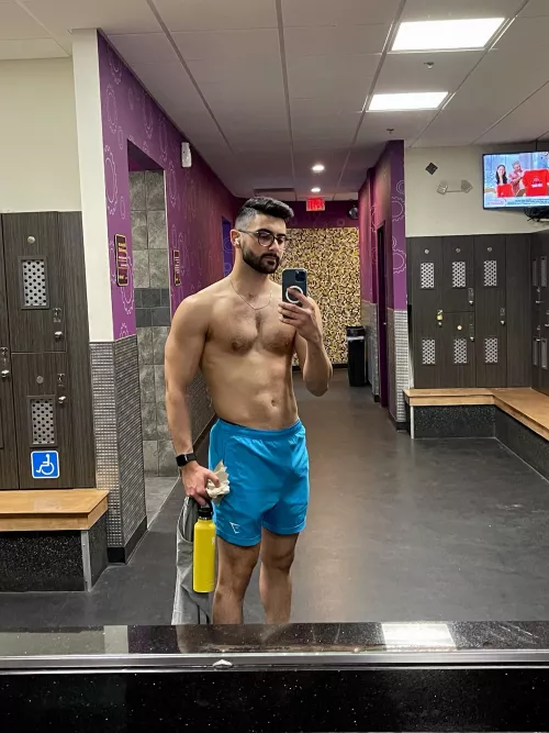 Just a pic after the gym
