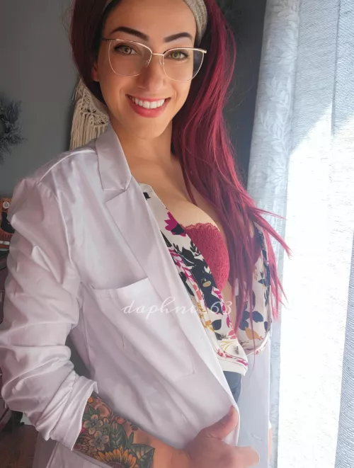 just a scientist feeling sexy