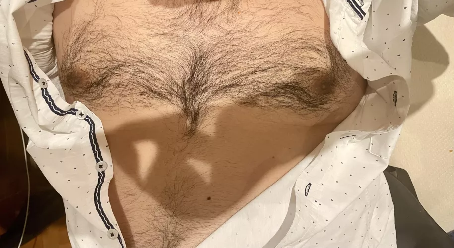 Just chest hair