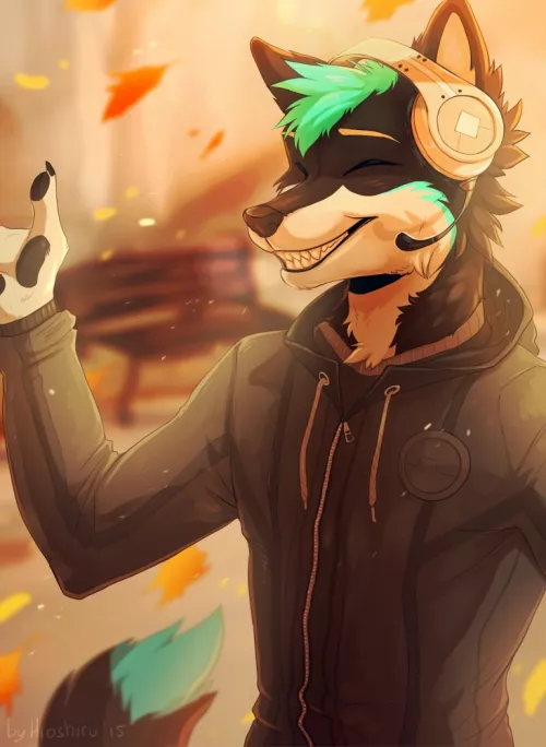 Just decided on the animal for my fursona. A husky. This is not my work since I’m not good at drawing but this is about what it looks like.