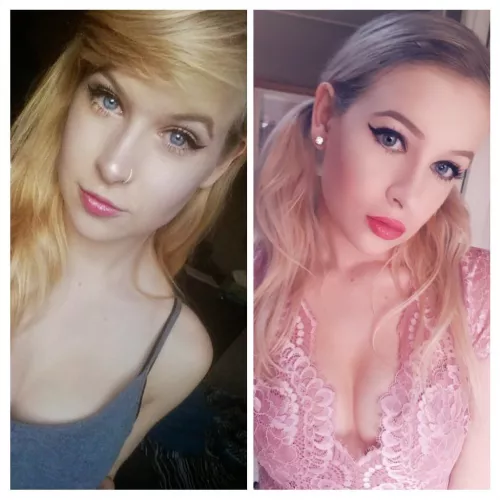 Just dsicovered this sub! Here's my 2 year difference. (21F)