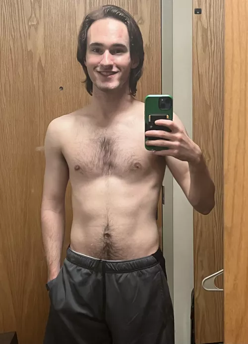 Just finished my first workout in a few weeks and feeling pretty good about myself! 😊