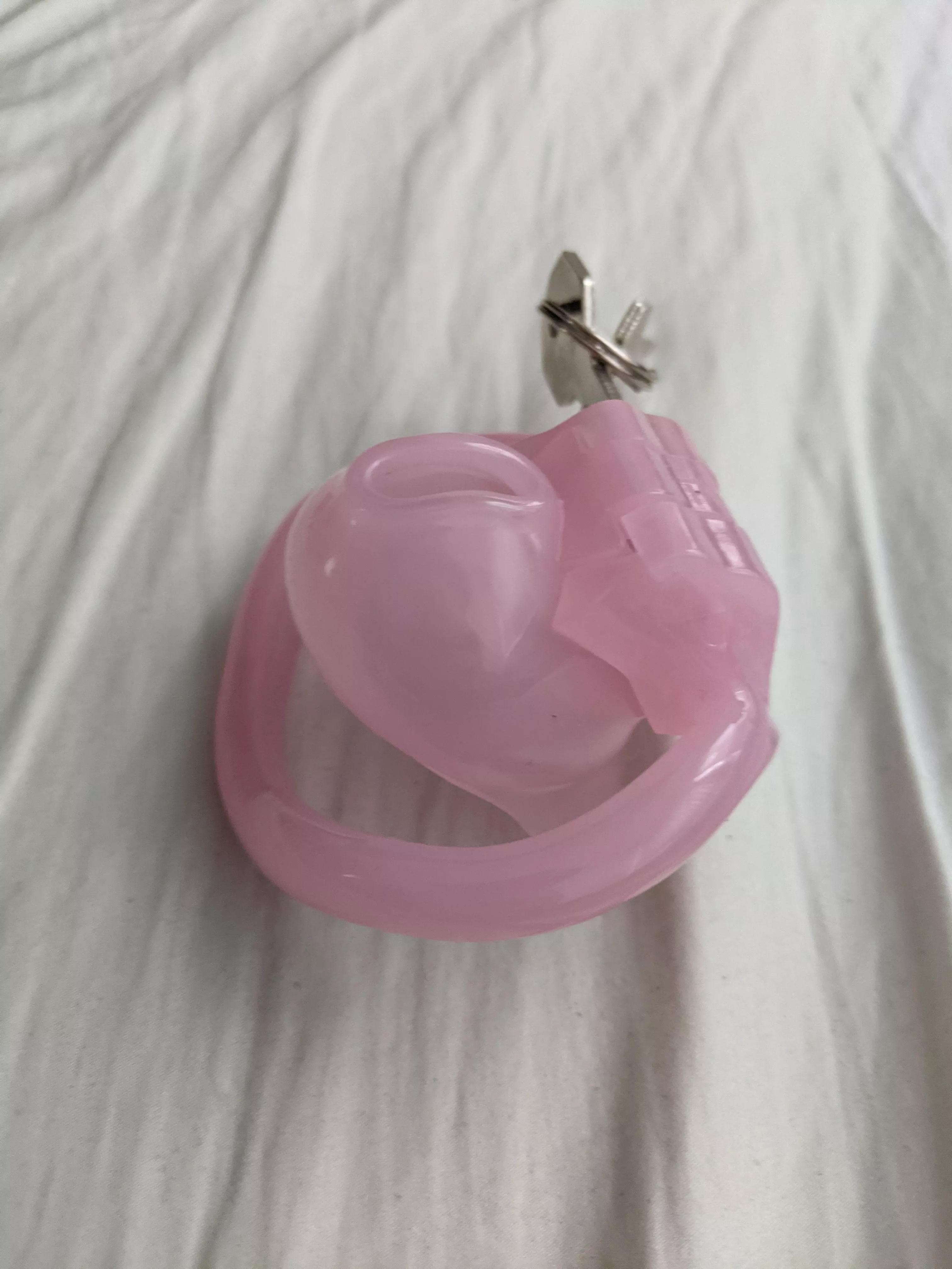Just got an even tinier cage for my clitty π€€, but it's so small I'm scared to try it on. Who wants to make me do it π Just got an even tinier cage for my clitty π€€, but it's so small I'm scared to try it on. Who wants to make me do it π
