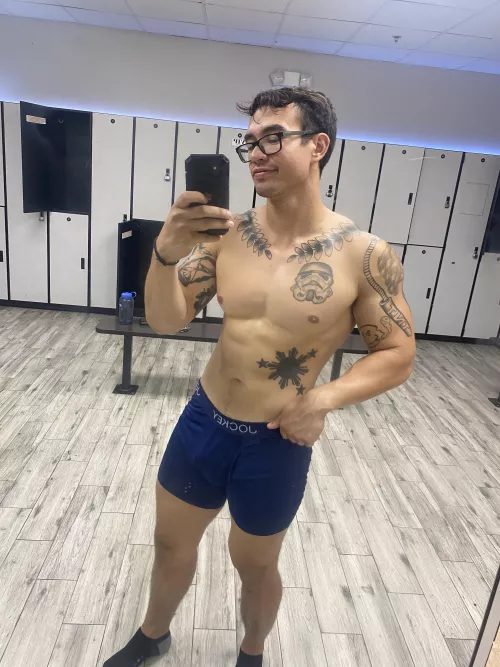 Just got done working out