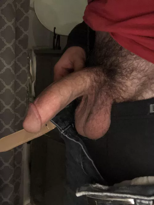 Just got home from work.. who would taste my 29 year old balls ?