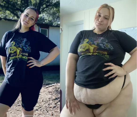 just had to try on this shirt again. the shorts didn’t have a prayer 😅