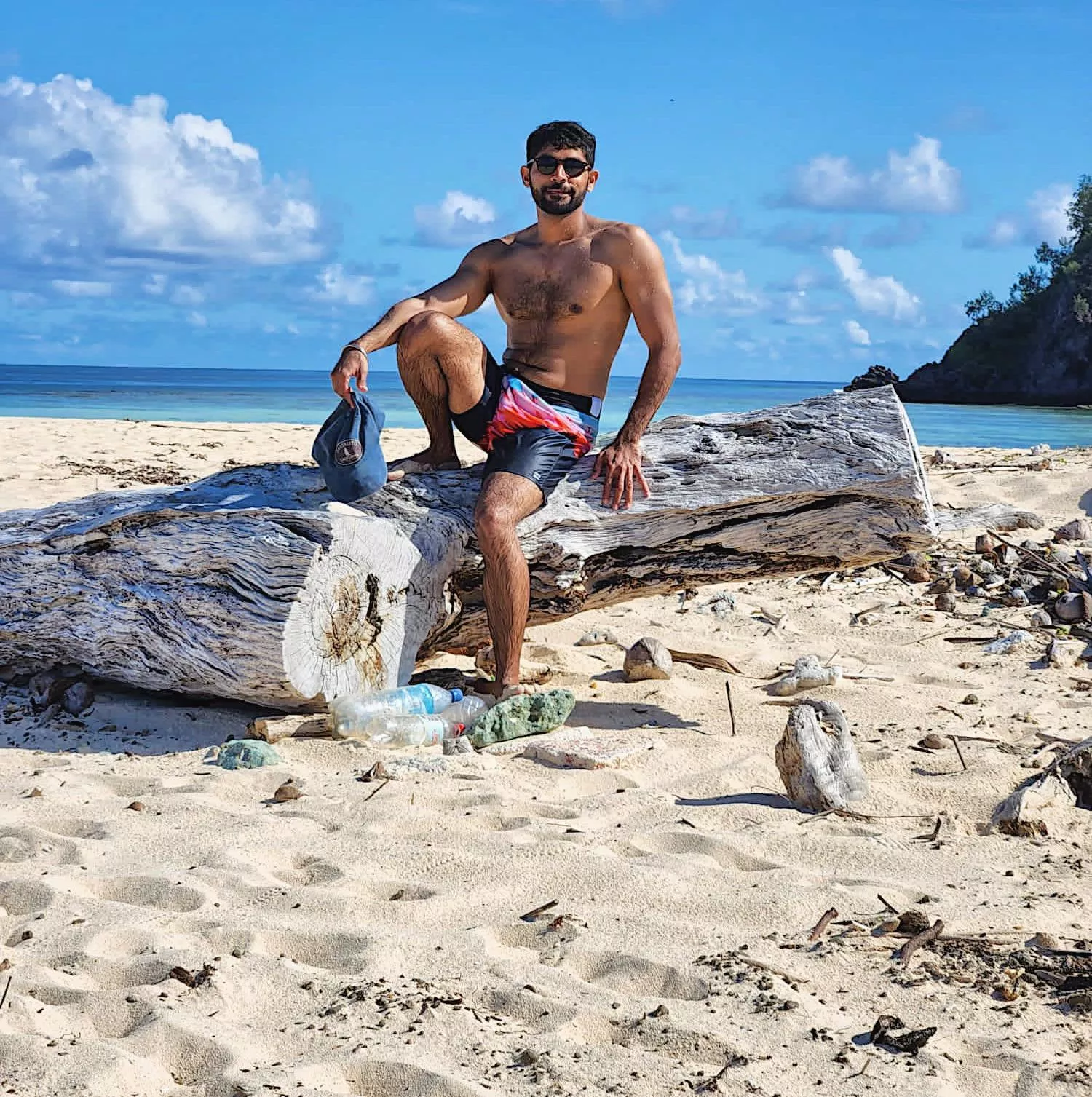 Just me on the beach!