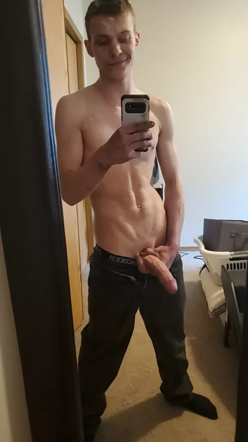 Just me wishing for a slut to be waiting for me after my shower