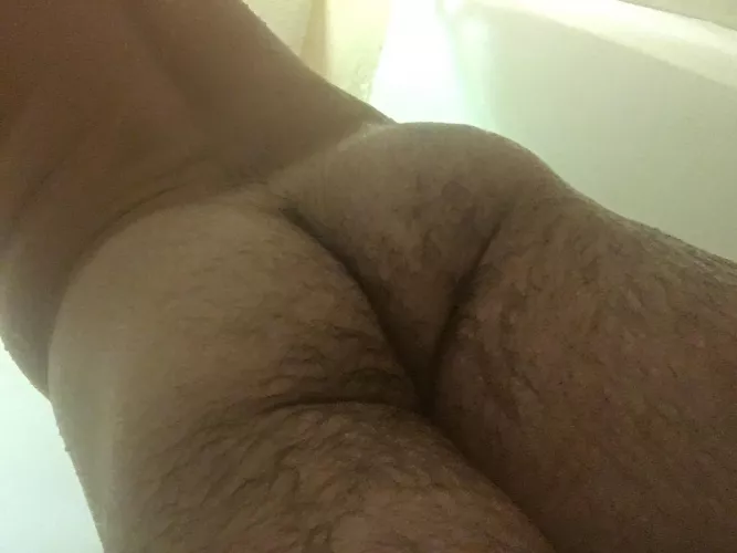 Just my hairy bubble butt