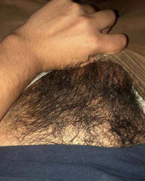 Just my pubes.