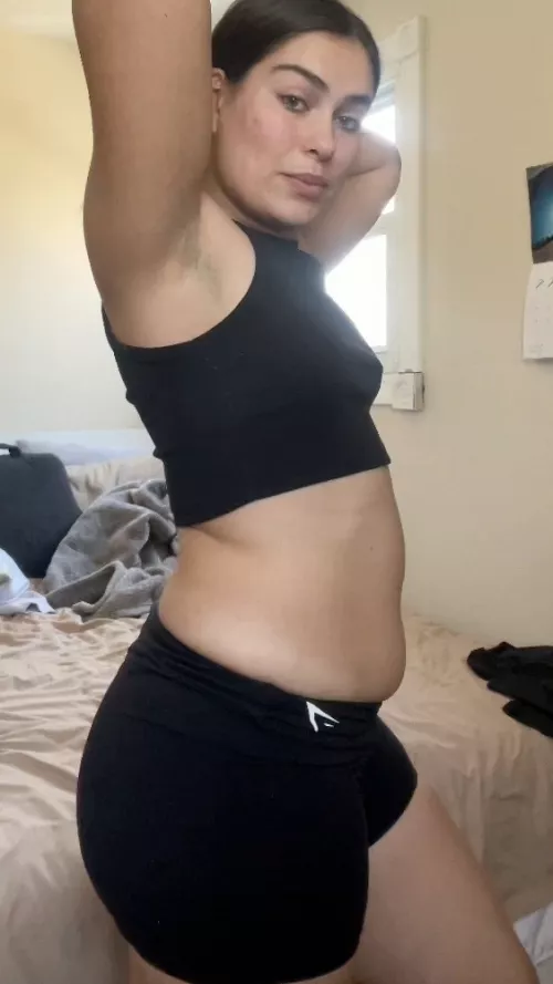 Just not one of those women who find the time to shave daily