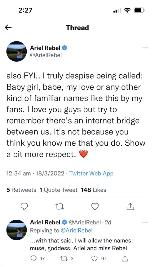 Just your daily reminder to show a little respect