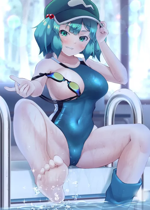 Kawashiro Nitori Swimmer (kagiyama pandra) [Touhou]