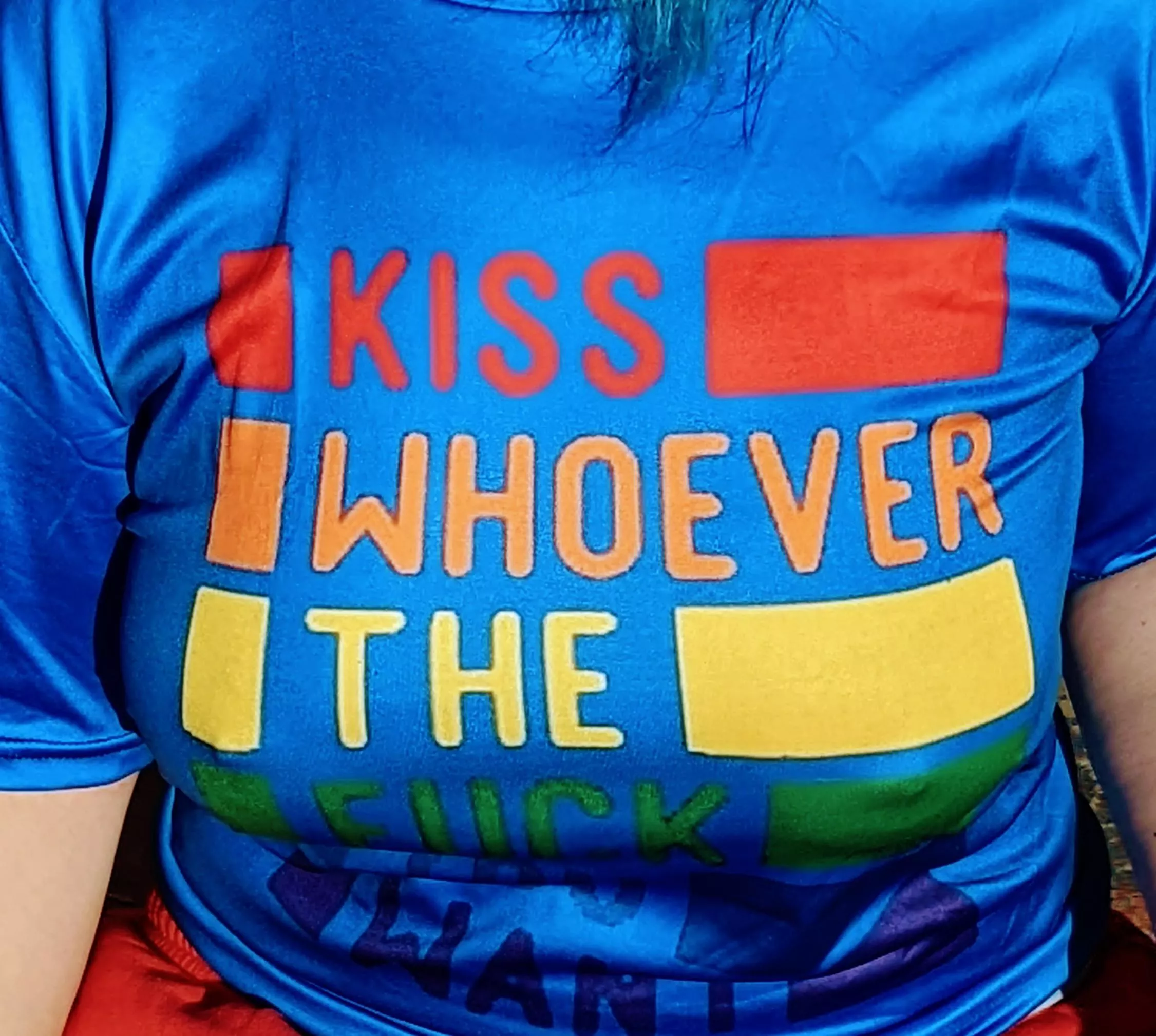 Kiss whoever the **** you want