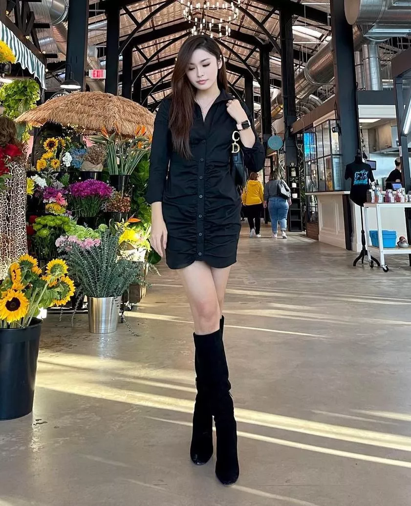 Knee high boots