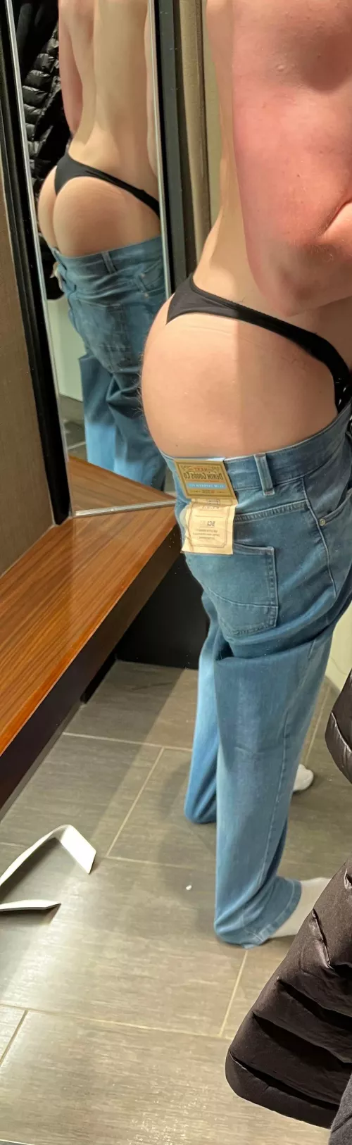 Knowing that if someone walked by my changing room they would know I was a sissy