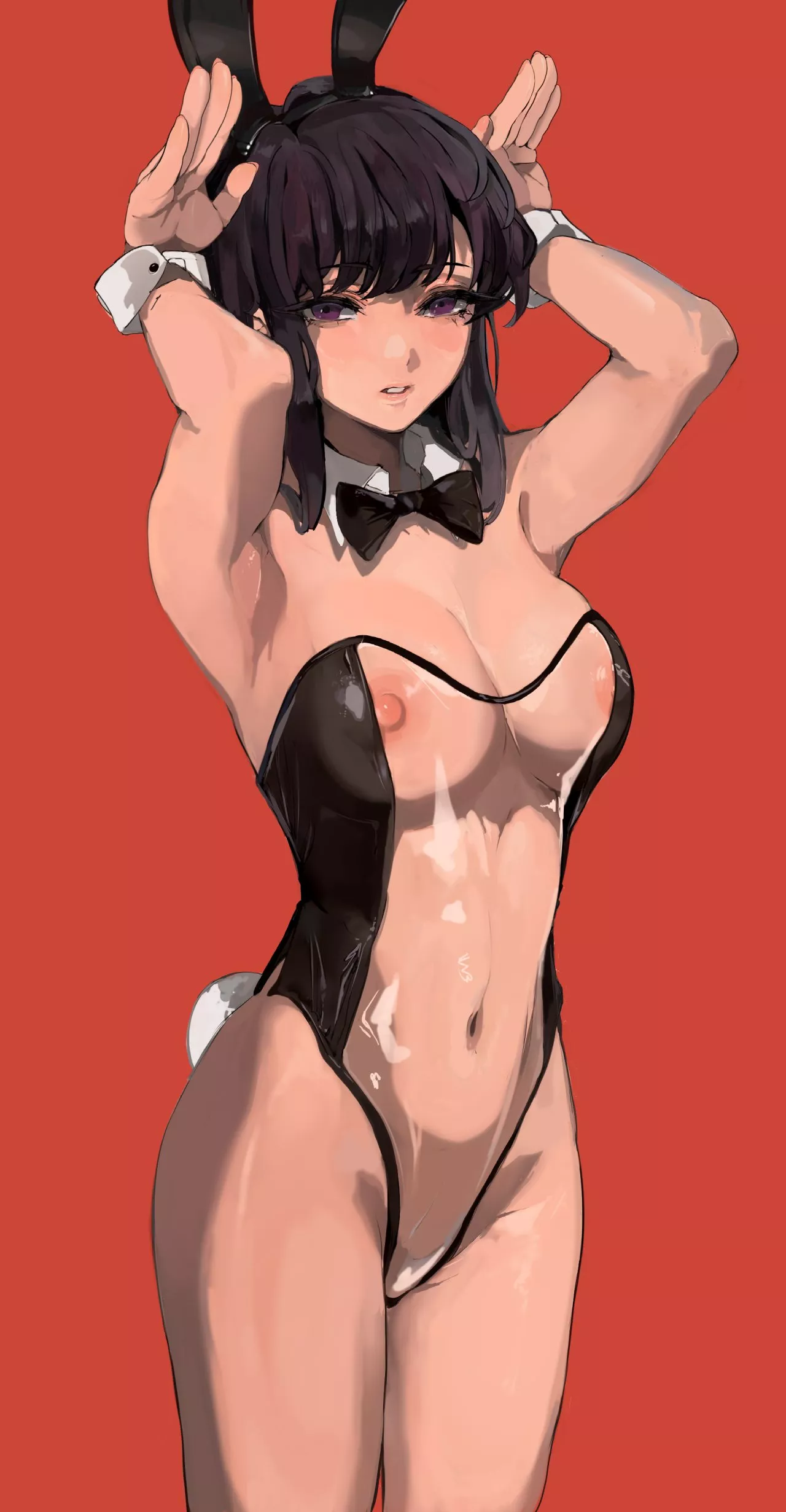 Komi Shouko - Transparent bunny suit makes words a bit redundant (Mamimi) [Komi san can't communicate]