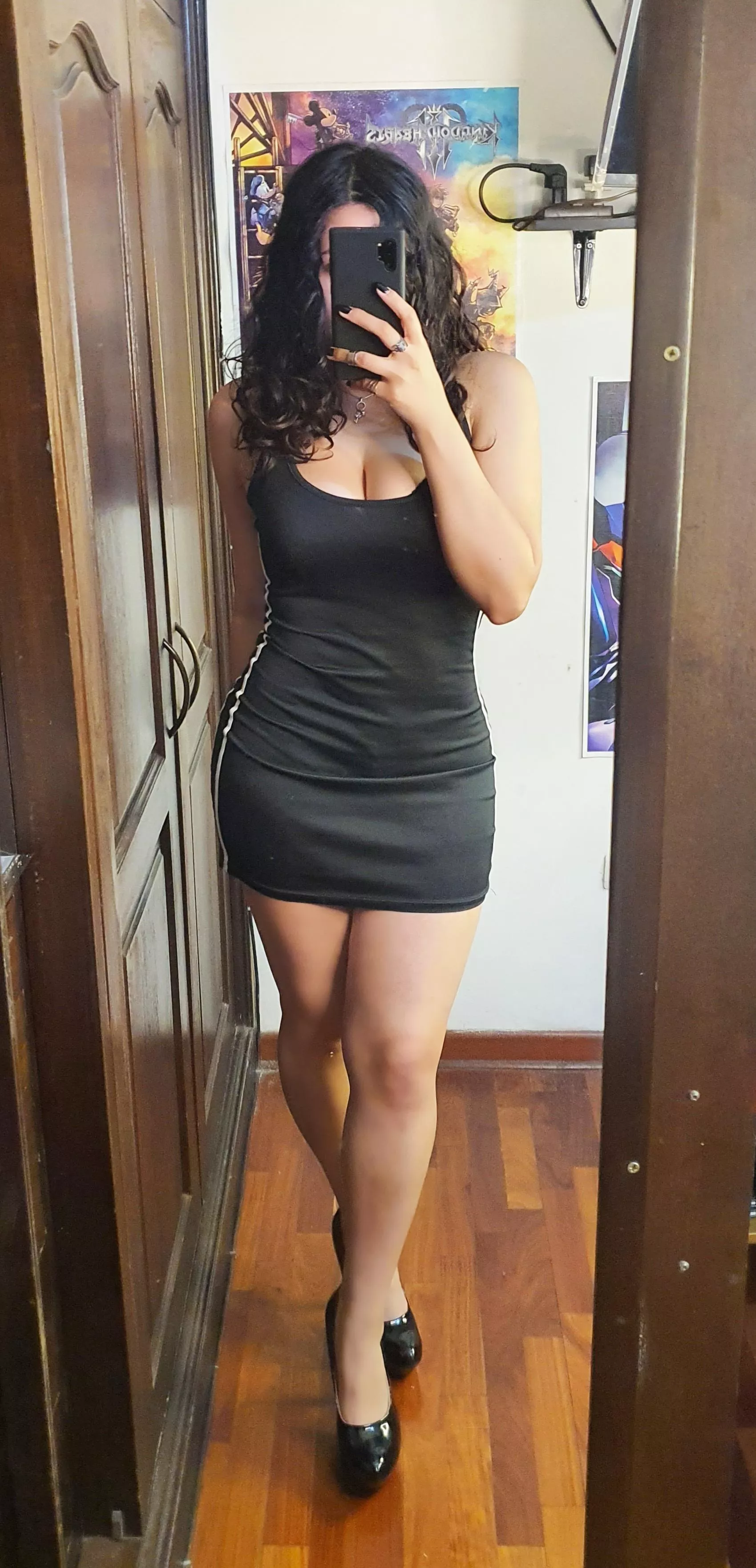 Lady in black