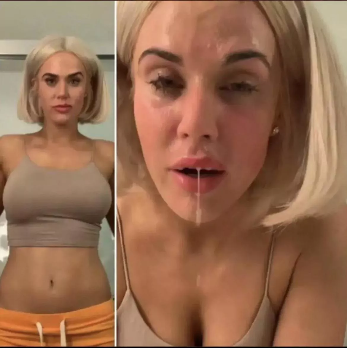 Lana drenched