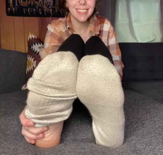 Last day with these before they go to their new home!💗🦶🏻