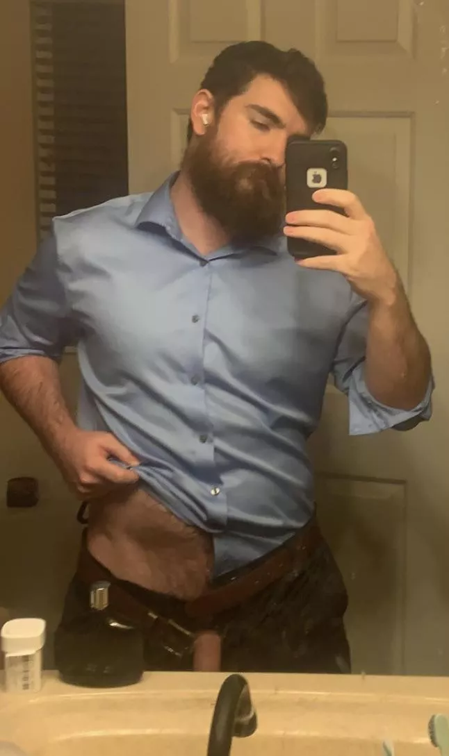 “Late night, come home. Work sucks, I know.”