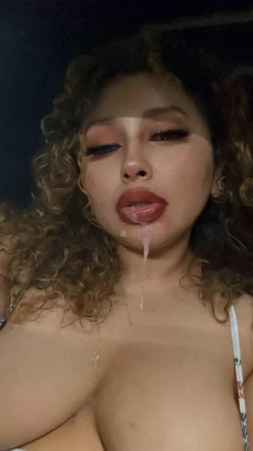 Late night cum