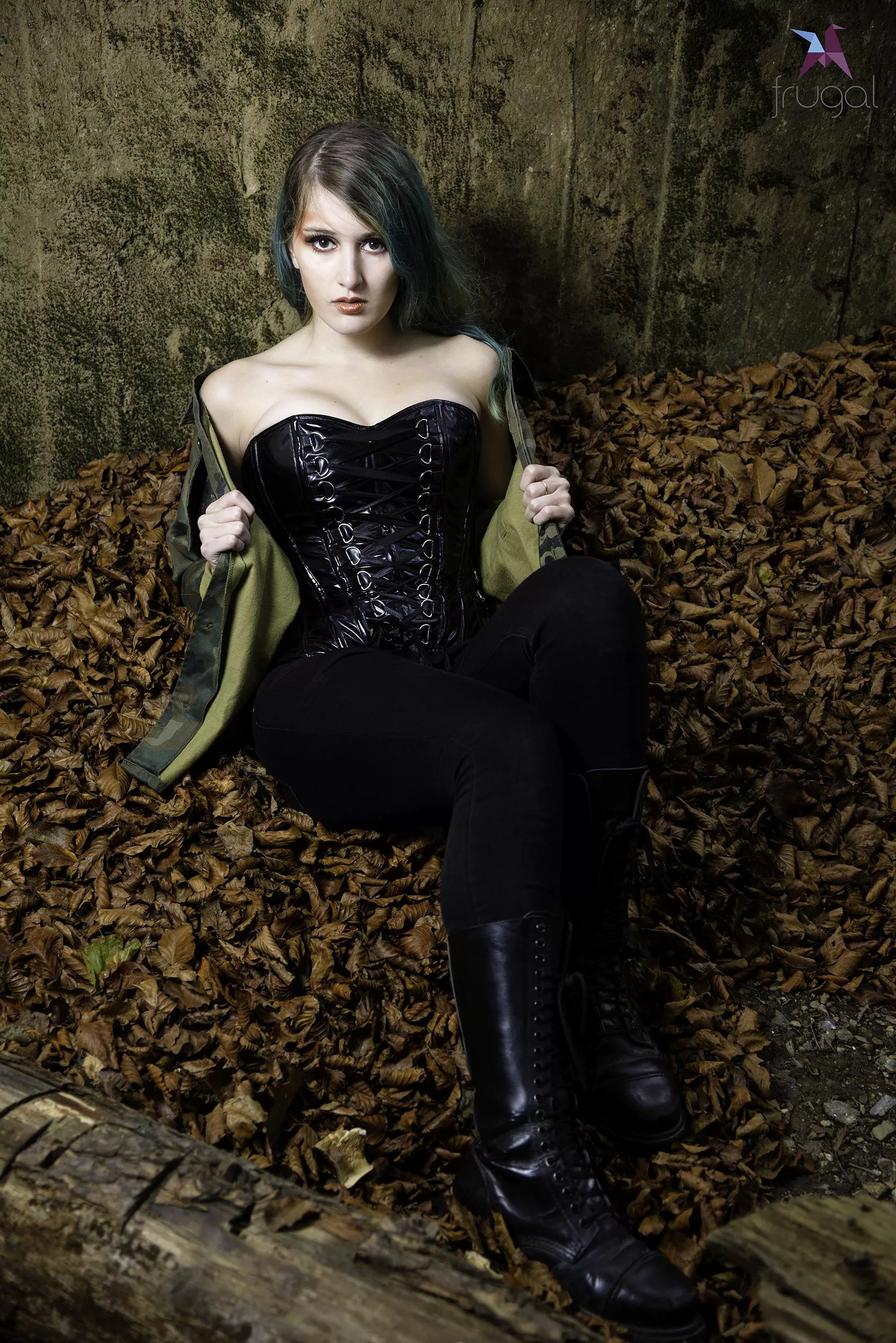 Leather boots!