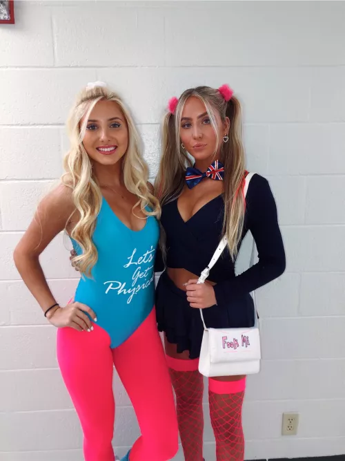 Leotard or pigtails?