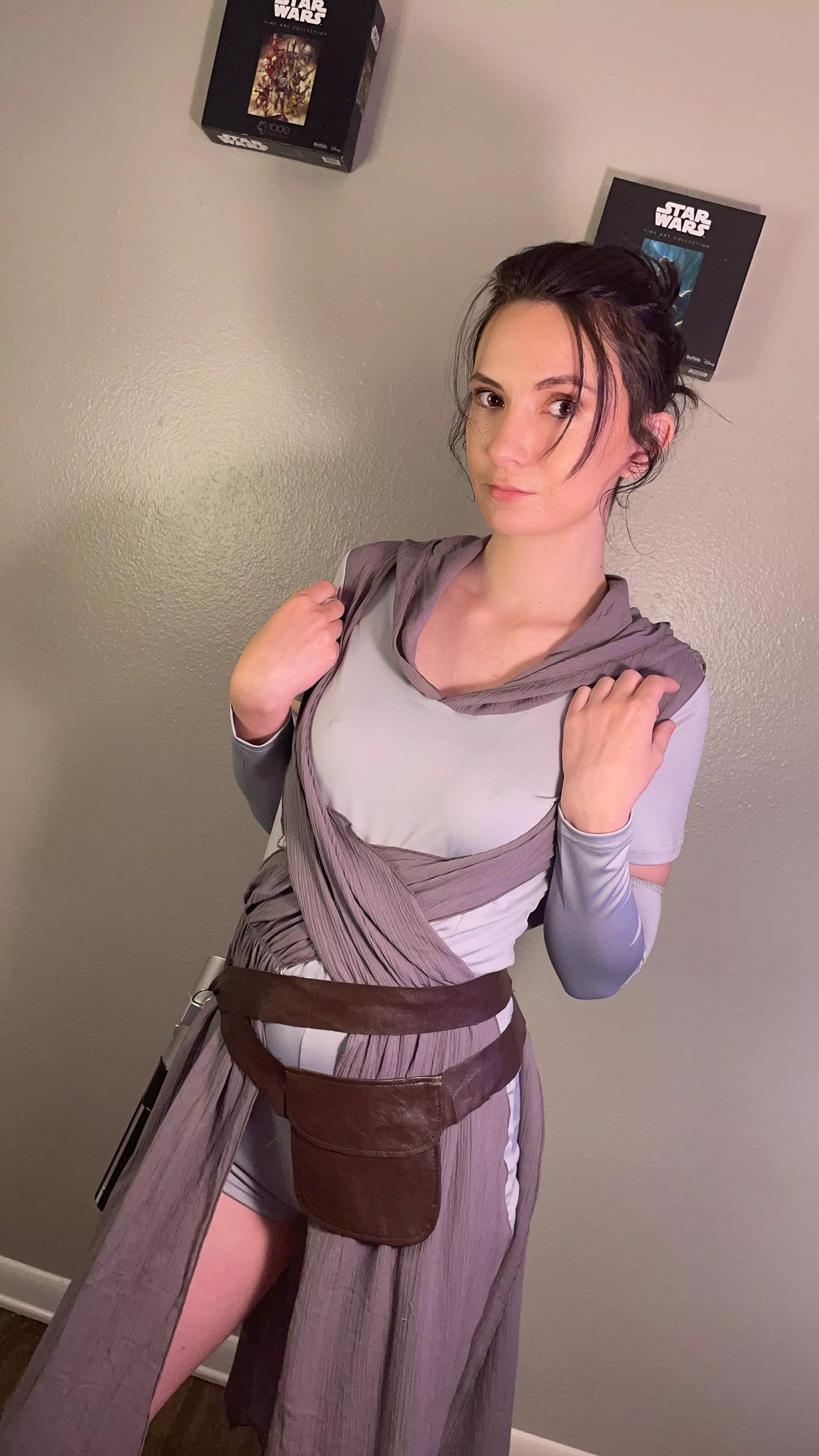 Let me have some fun with your lightsaber😉