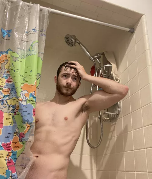 let’s conserve water and shower together