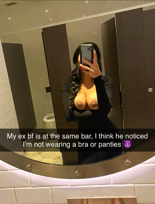 Letting my husband know I won’t be coming home tonight 😏