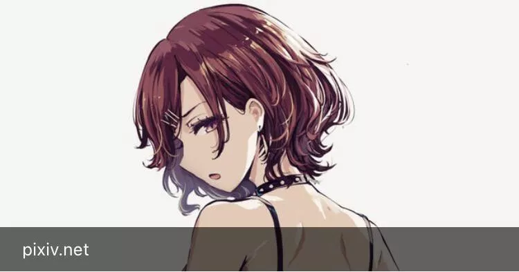 LF color source, Madoka Higuchi, idolmaster, brown hair, hairpin, collar, straps over shoulders, looking back, mouth open, (this is a screenshot the pixiv link is deleted) LF color source, Madoka Higuchi, idolmaster, brown hair, hairpin, collar, straps over shoulders, looking back, mouth open, (this is a screenshot the pixiv link is deleted)