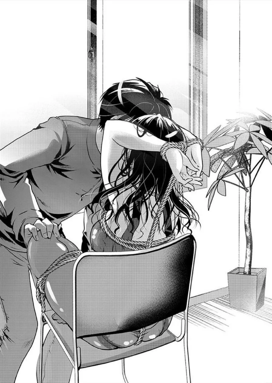 Lf mono source: 1girl,1boy,bondage,chair,long black hair,plant,fully clothed,sunlight,hands on her right thigh Lf mono source: 1girl,1boy,bondage,chair,long black hair,plant,fully clothed,sunlight,hands on her right thigh