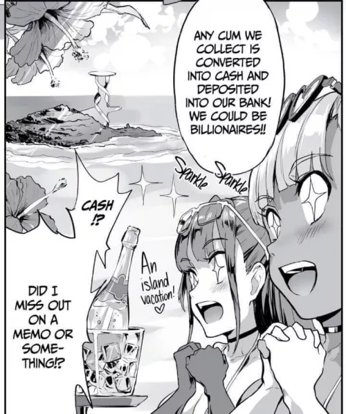 LF Mono Source: 2girls, swimsuit, blushing, star eyes, choker, sunglasses, long hair, short hair, gloves, tanned skin, text 