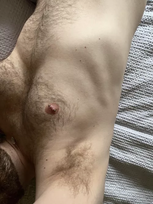 Lick from my pits down to my nips?