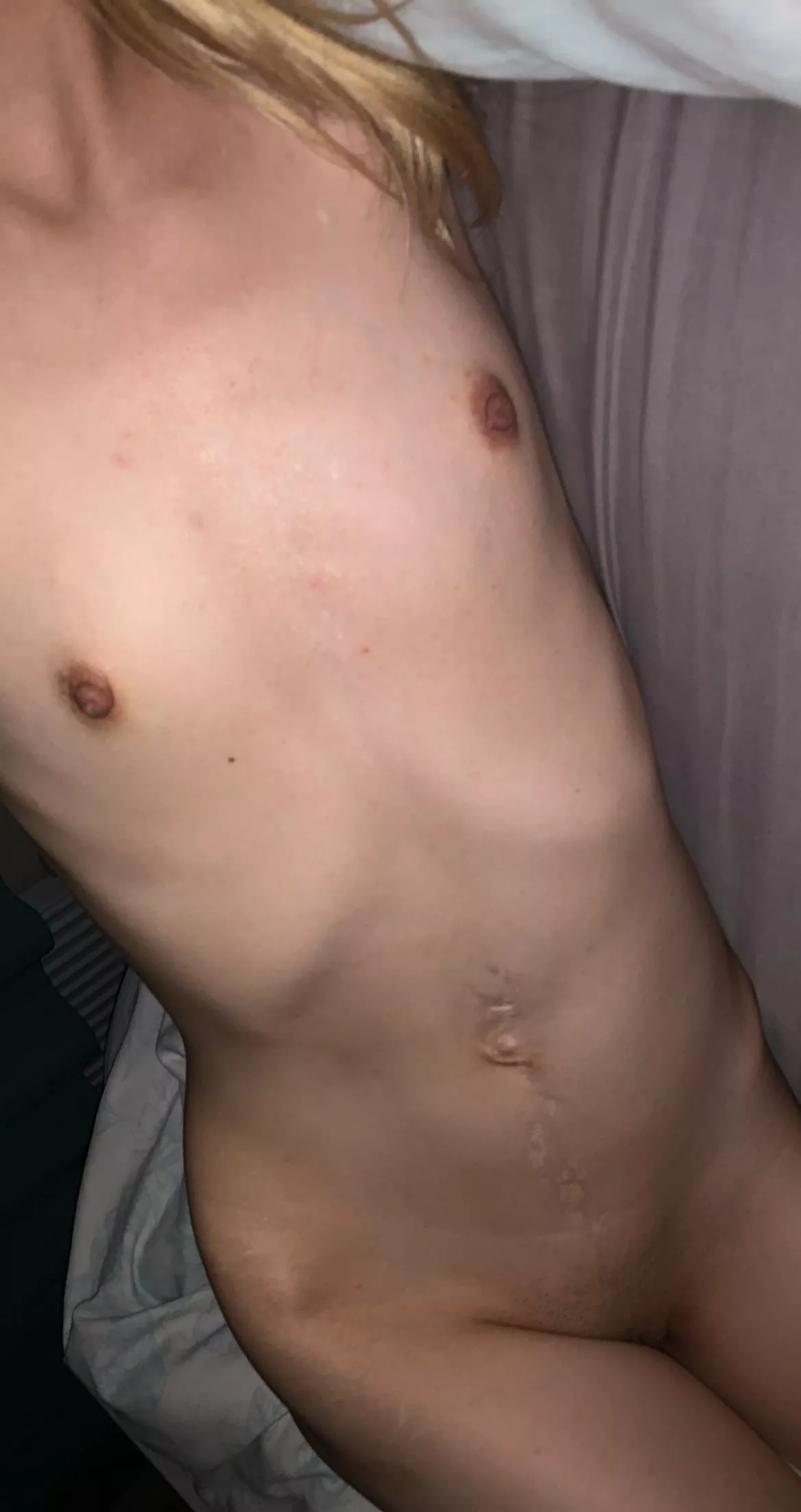 Lick my tiny tits