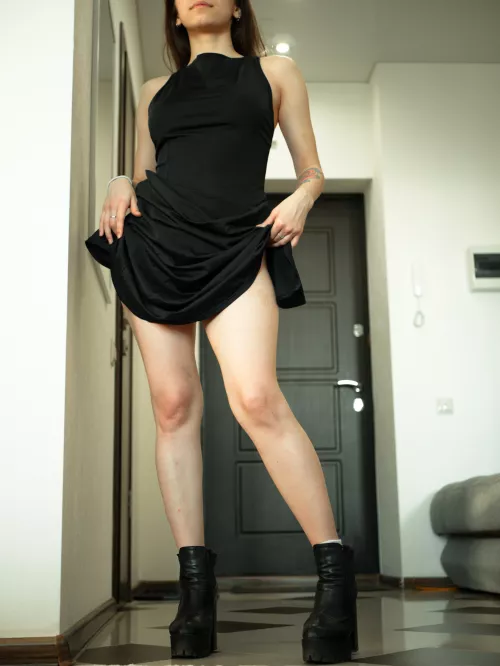 Lifting my dress for you[f]