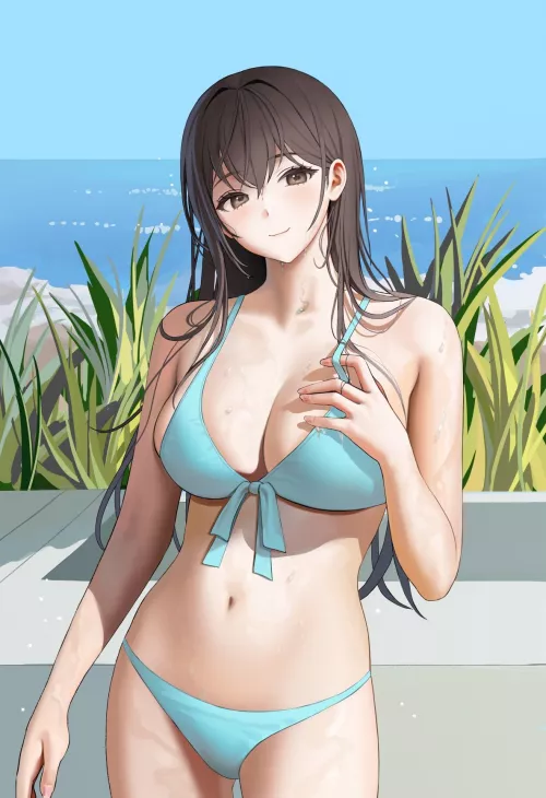 Light Blue Bikini [Original]