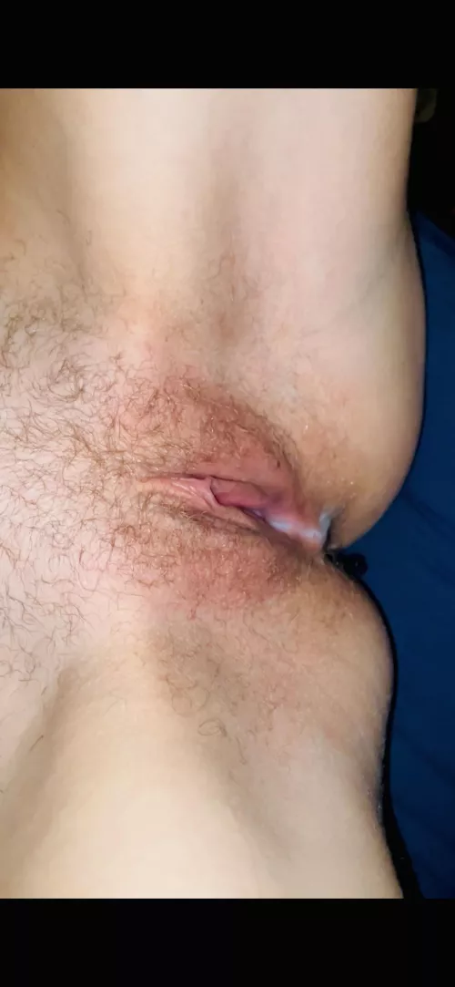 Look how red my pussy lips are from making myself cum😸