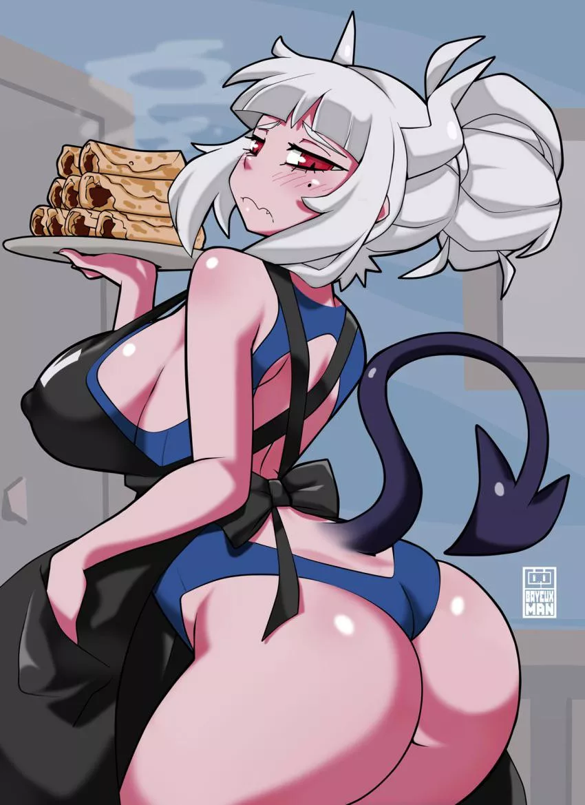 Looking thick and sweet, Lucifer ain’t looking half bad too
