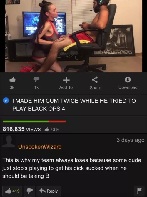 Lost Blackop Team, why?