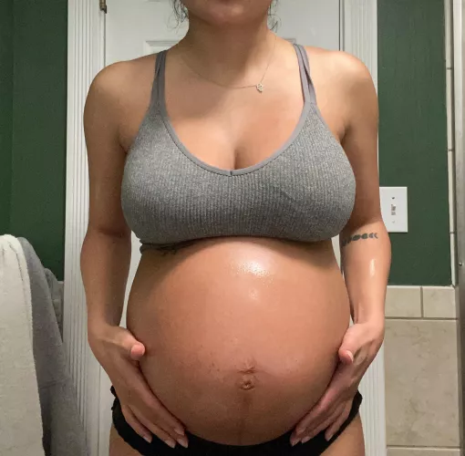 Love being oiled and bred