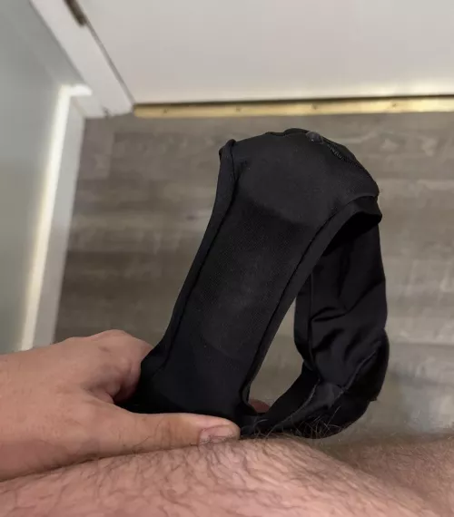 Love when that little drop comes through the gusset