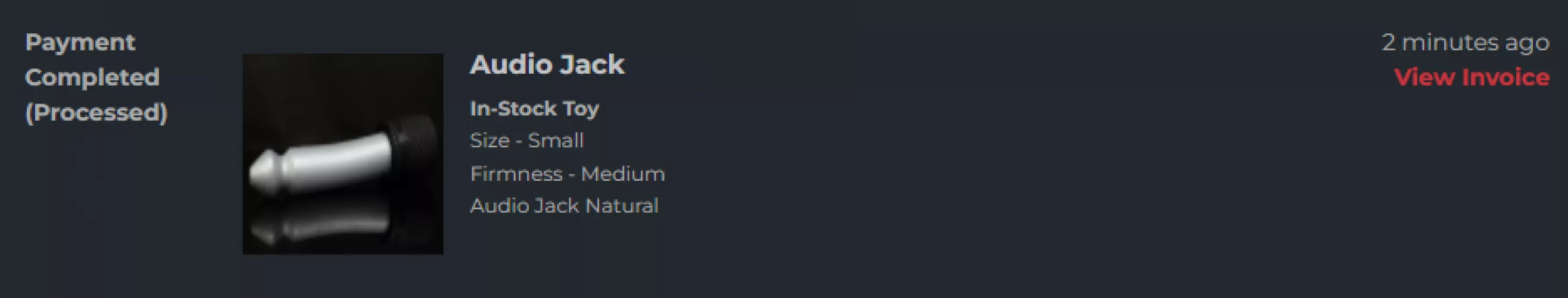 Lucked out being early and surprise audio jack!