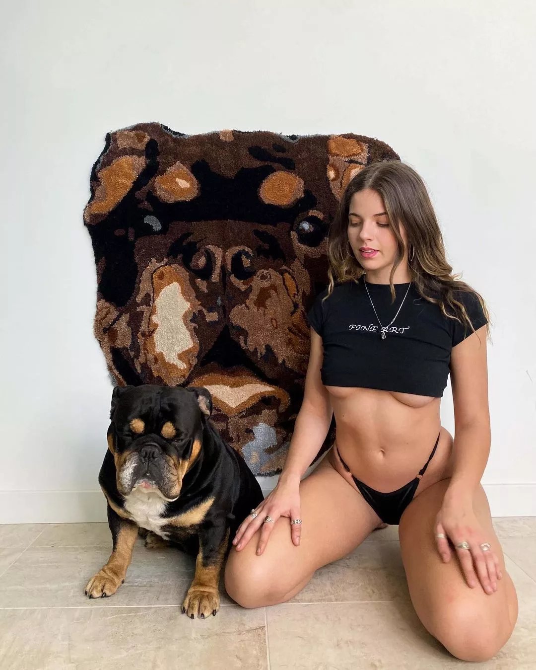 Lucky puppy