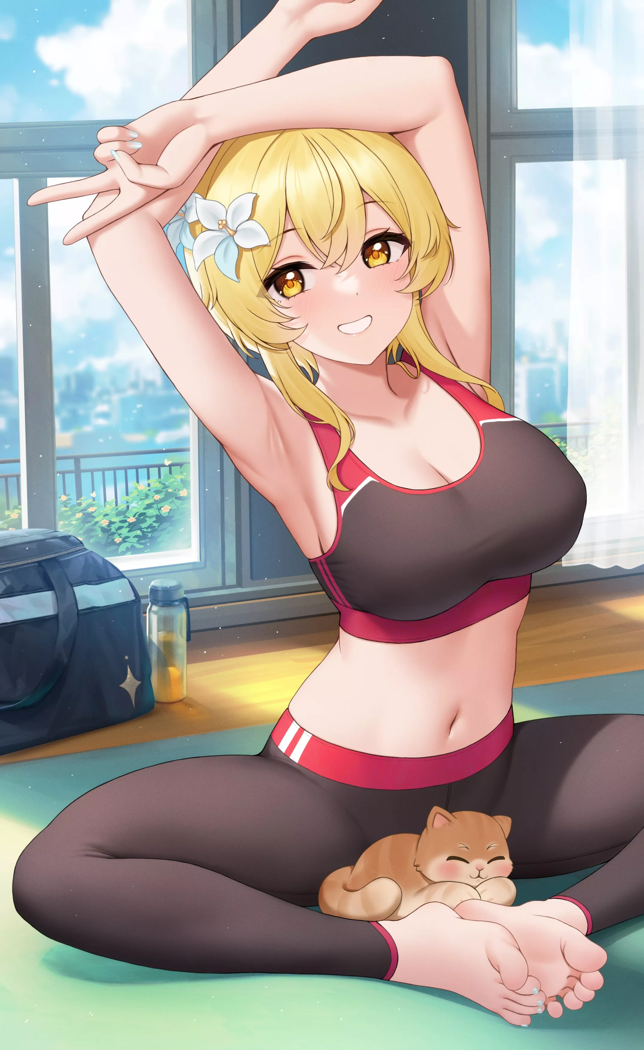Lumine sweaty workday