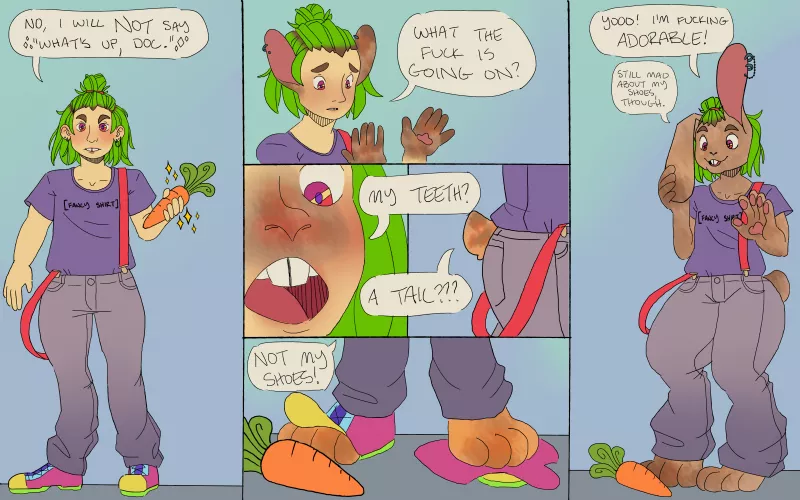 Magic Carrot - art by me